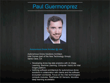 Tablet Screenshot of paul.guermonprez.eu